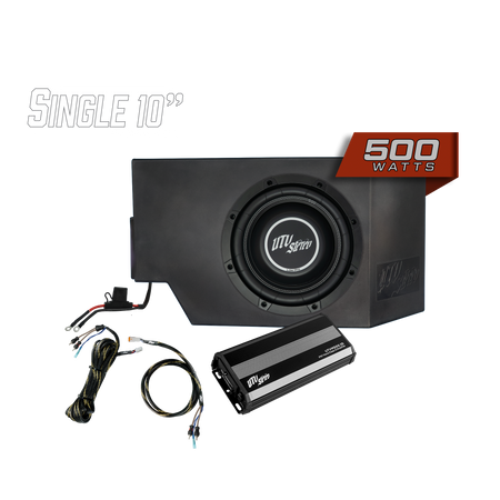 Can-Am® Defender 500W Single Driver Side 10" Subwoofer Kit | UTVS-DEF-SUB-500-DRIVER