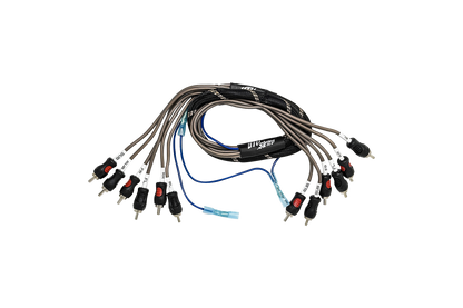 UTV Stereo 6-Channel RCA Harness - Front, Rear, Subwoofer, + Remote | UTVS-HRN-RCA-3