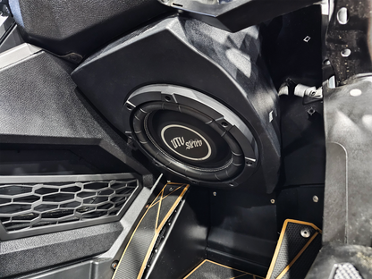 RZR® Pro Series 12" Vented Dash Subwoofer Enclosure | UTVS-PRO-VENC-DASH-12
