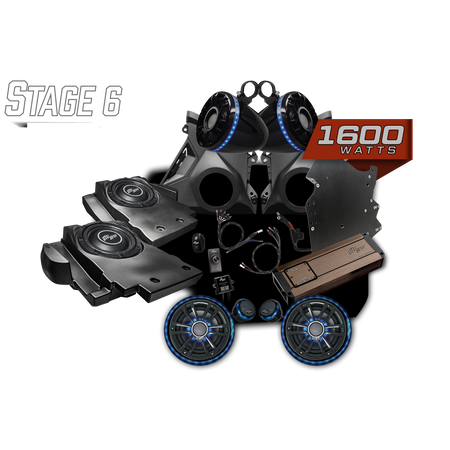 Can-Am® Maverick R Elite Series Stage 6 Stereo Kit | UTVS-R-S6-E