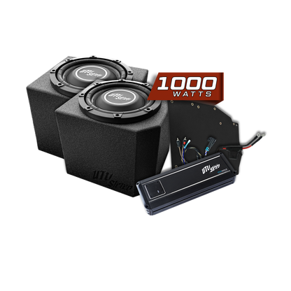 Polaris® Ranger 1000W Dual 10" Subwoofer Kit | UTVS-RNG-SUB-1000-2