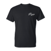 UTV Stereo Men's Signature T-Shirt with Silver Logo | UTVS-A-SHIRT-M-BLK