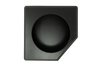 '17+ Can-Am® X3 Rear Low-Profile Driver Side 10” Subwoofer Enclosure – Unloaded | UTVS-X3-ENC-LP-RDRIVER