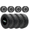 VALOR OFFROAD DARK TINT V08 BEADLOCKS ON QUADBOSS QBT808