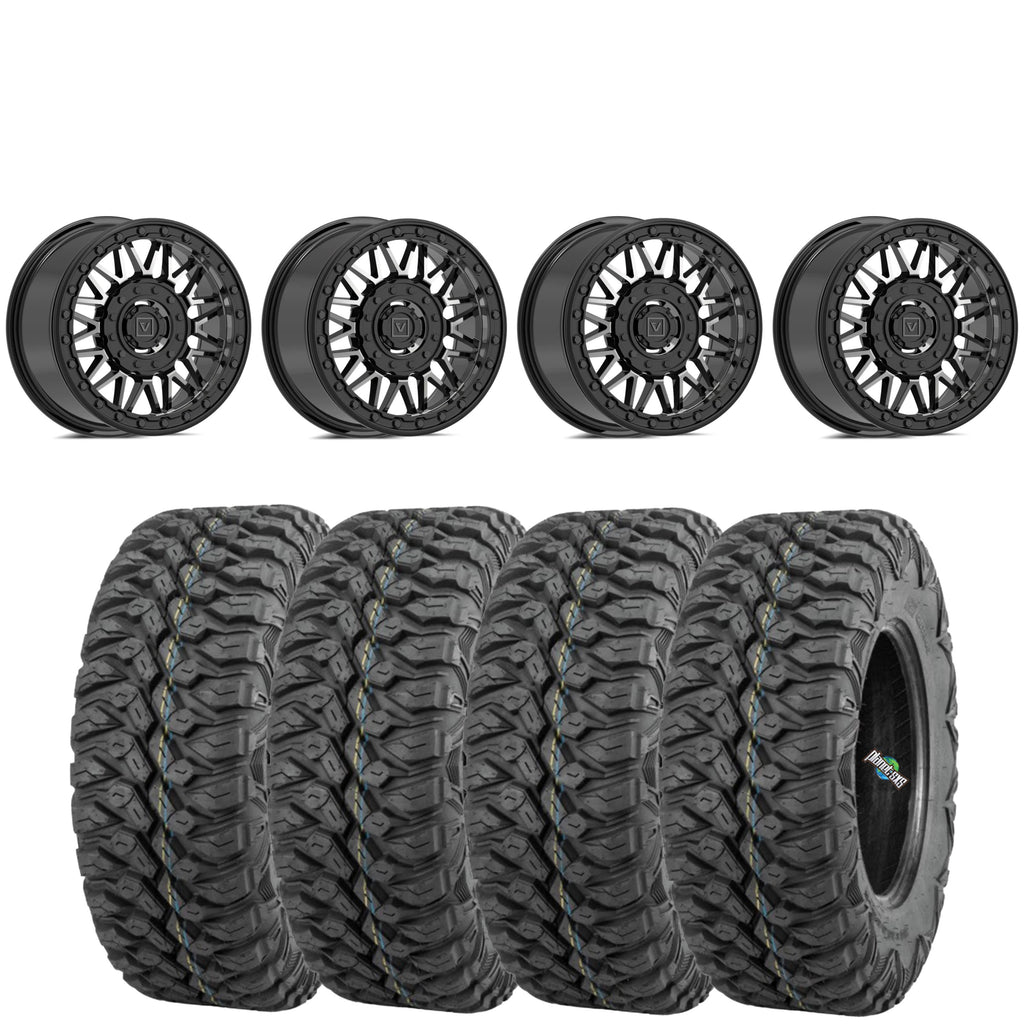 VALOR OFFROAD DARK TINT V08 BEADLOCKS ON QUADBOSS QBT846