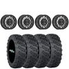Valor Offroad V08 Dark Tint Beadlocks on ITP Versa Cross
