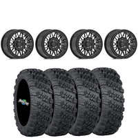 Valor Offroad V08 Dark Tint Beadlocks on ITP Versa Cross