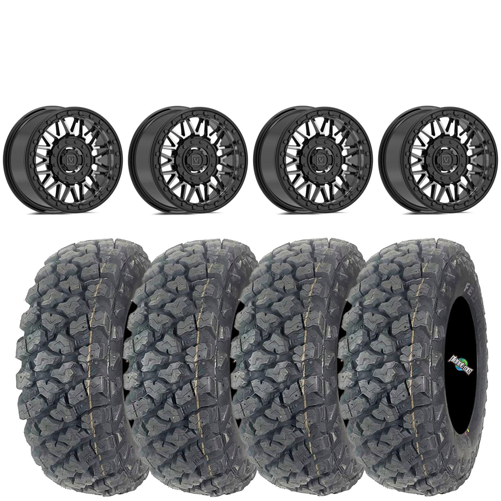 VALOR OFFROAD DARK TINT V08 BEADLOCKS ON FEDERAL XPLORA U/T