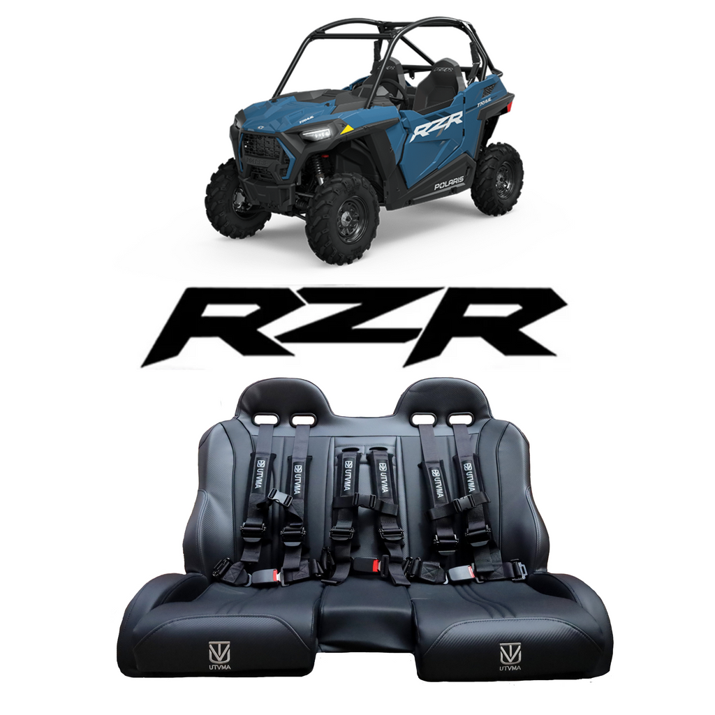 RZR Trail Front Bench Seat W Harnesses (2021-2026)