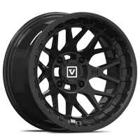 V03 14X7 -32MM 4X110 GLOSS BLACK