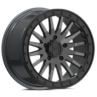 V06 BEADLOCK 15X8 +40 5X114.3 BRUSHED GUNMETAL