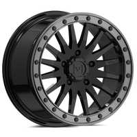 V06 Beadlock UTV Wheel Gloss Black
