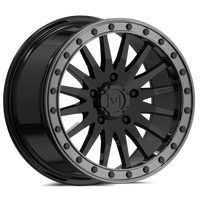 Valor Offroad V06 Beadlocks mounted on System 3 XTR370 tires