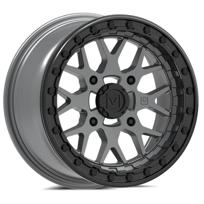 Valor V07 Beadlocks + BFGoodrich KM3 Tires (Mounted UTV Kit) | PlanetSXS