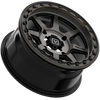 Valor V13 Dark Tint Beadlock Wheels + Vision Rock Poison tires (Mounted Kit) – Fits UTVs with 4/137 Bolt Pattern