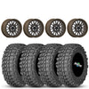 Valor V14 15x7 Root Beer 5+2 4/137 on Gladiator X Comp 10 Ply 32x10-15