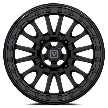 V16 Beadlock UTV Wheel Satin Black