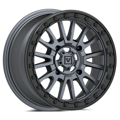V16 Beadlock UTV Wheel Satin Gunmetal