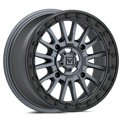 V16 Beadlock UTV Wheel Satin Gunmetal