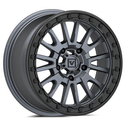 V16 Beadlock UTV Wheel Satin Gunmetal