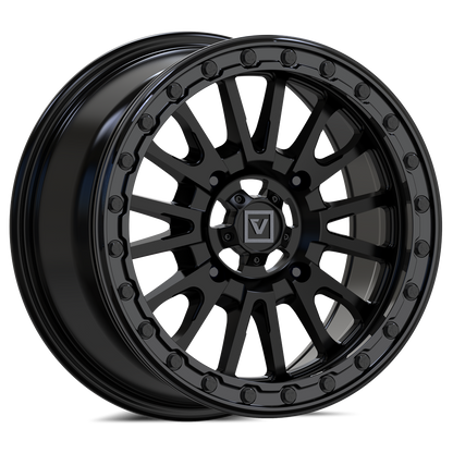 V16 Beadlock UTV Wheel Satin Black
