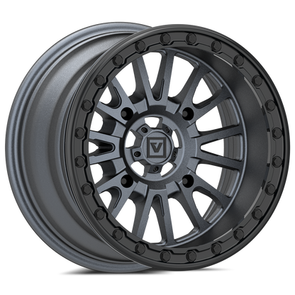 V16 Beadlock UTV Wheel Satin Gunmetal
