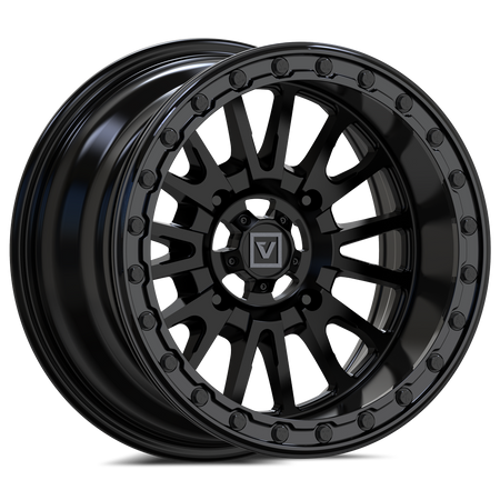 V16 Beadlock UTV Wheel Satin Black