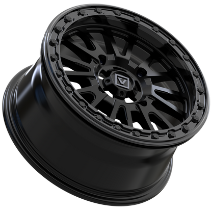 V16 Beadlock UTV Wheel Satin Black