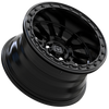 V16 Beadlock UTV Wheel Satin Black
