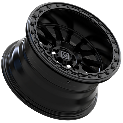 V16 Beadlock UTV Wheel Satin Black