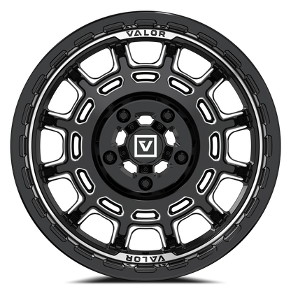 V17 UTV Wheel Gloss Black Milled