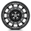 Valor Offroad V17 gloss black milled wheel on Maxxis Roxxzilla | 5/4.5