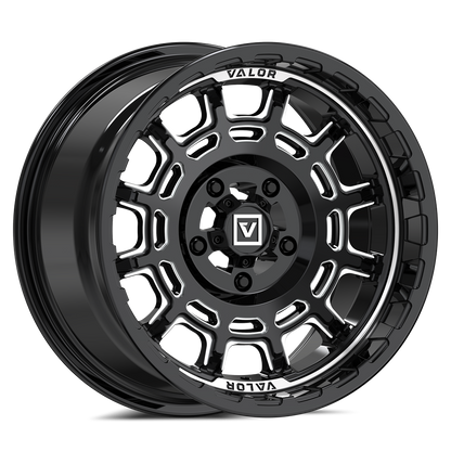 Valor V17 15x8 +10mm non-beadlock BFGoodrich Mud Terrain KM3 kit