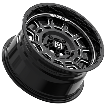 V17 UTV Wheel Gloss Black Milled