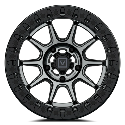 Valor Offroad V18 hyper black beadlock on Maxxis Roxxzilla | 5/4.5