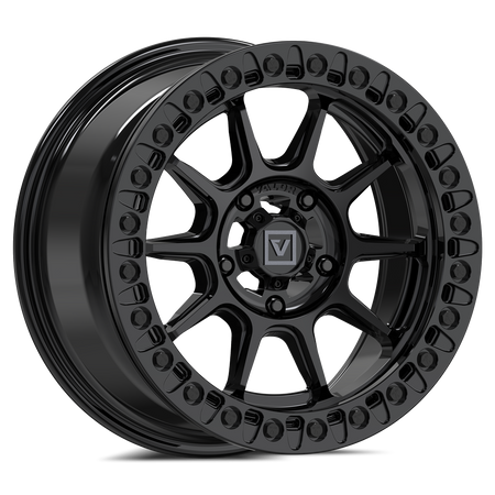 V18 Beadlock UTV Wheel Gloss Black