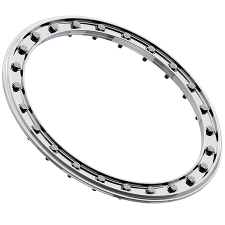 VBR10 Beadlock Ring Raw Machined