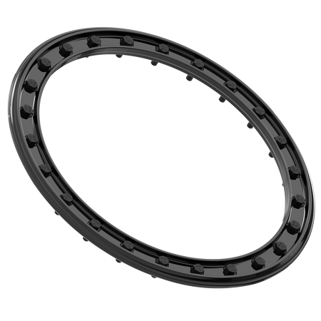 VBR10 Beadlock Ring Gloss Black