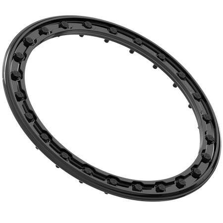 VBR20 Beadlock Ring Gloss Black