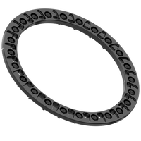 15" R3 BEADLOCK RING - GLOSS BLACK