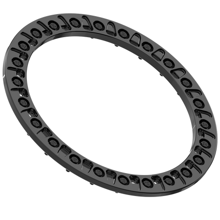 VBR30 Beadlock Ring Gloss Black