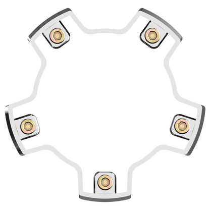 VCAP2 Center Cap Riser Chrome
