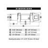 Warn VRX 4500 LBS Winch  AJK Offroad   