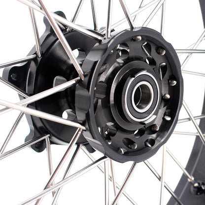 KKE 3.5 & 4.25 Wheels for Yamaha WR250F 2001 WR450F 2003-2018 Black