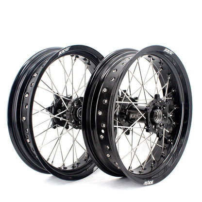 KKE 3.5 & 4.25 Wheels for Yamaha WR250F 2001 WR450F 2003-2018 Black