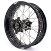 KKE 3.5 & 5.0 17 Inch Wheels for Yamaha WR250F 2001 WR450F 2003-2018 Black