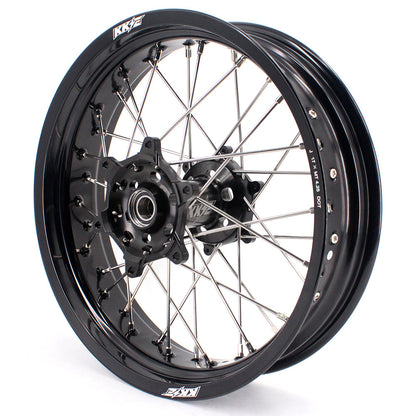 KKE 3.5 & 5.0 17 Inch Wheels for Yamaha WR250F 2001 WR450F 2003-2018 Black