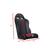"Weekender" Series Pair of Front or Rear Suspension Bucket Seats 2024+ RZR 1000 XP/XP S