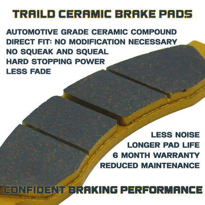 Kymco MXU 450i/550i/700i 2012-2021 Ceramic Brake Pad Set