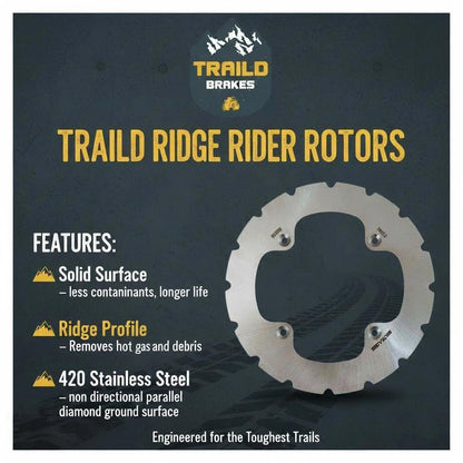 Can-Am Renegade 1000/850/650/570 2020-2026 Ridge Rider Disc Brake Rotor Kit